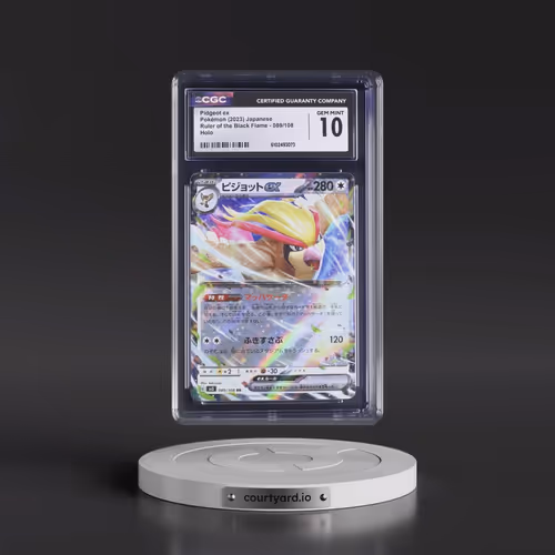 2023 Pokémon SV3-Ruler of the Black Flame #089 Pidgeot EX - Holo (CGC 10 GEM MINT)