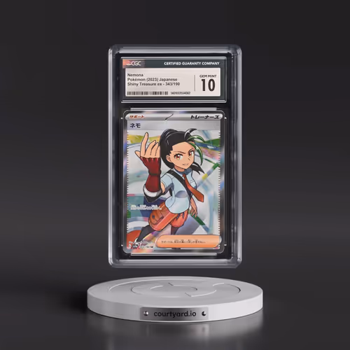 2023 Shiny Treasure ex #343/190 Nemona - Super Rare Holo (CGC 10 GEM MINT)