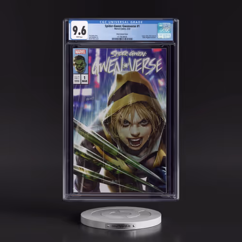 Spider-Gwen: Gwenverse #1 CGC 9.6 White Pages (Marvel Comics, 5/22) - Universal Chew Variant Cover