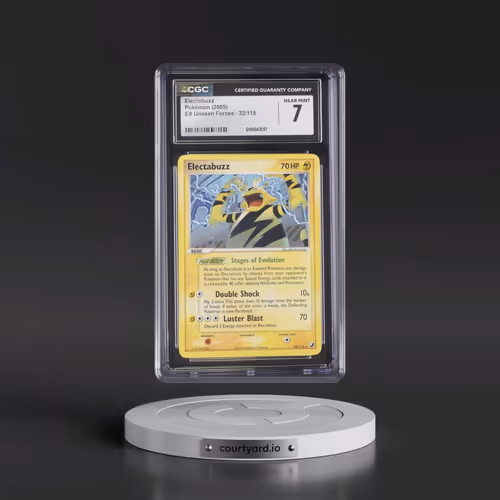 2005 EX Unseen Forces #22/115 Electabuzz (CGC 7 NM)