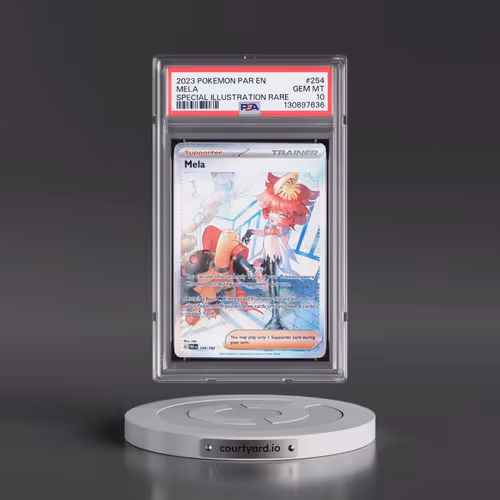 2023 Pokémon Par EN-Paradox Rift #254 Mela - Special Illustration Rare (PSA 10 GEM MINT)