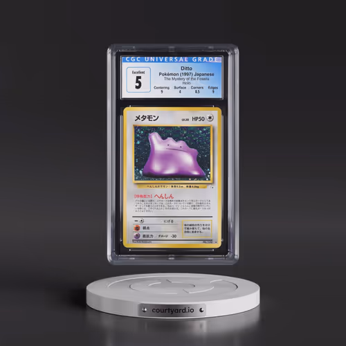 1997 The Mystery of the Fossils Ditto - Holo (CGC 5 EX)