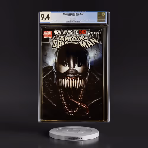 Amazing Spider-Man #569 CGC 9.4 White Pages (Marvel Comics, 10/08) - Universal Variant Edition