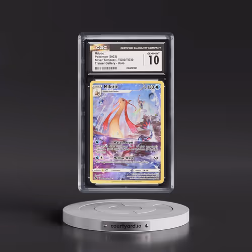 2022 Silver Tempest #TG02/TG30 Milotic - Trainer Gallery Holo (CGC 10 GEM MINT)