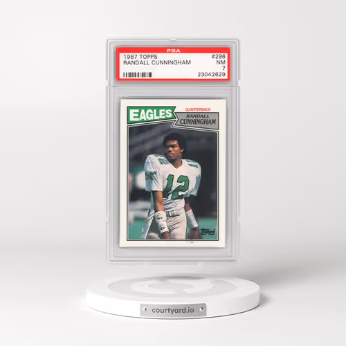 1987 Topps #296 Randall Cunningham (PSA 7 NM)