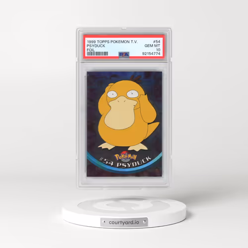 1999 Topps Pokémon TV #54 Psyduck - Foil (PSA 10 GEM MINT)