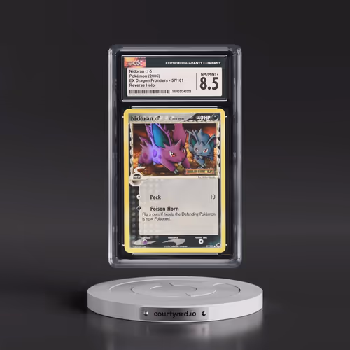 2006 EX Dragon Frontiers #57/101 Nidoran â?? δ - Reverse Holo (CGC 8.5 NM-MT+)