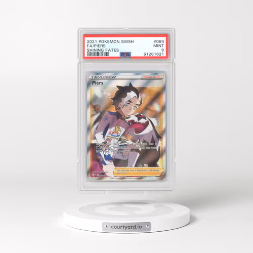 2021 Shining Fates #069 Piers - Full Art Holo (PSA 9 MINT)
