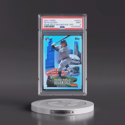 2022 Topps Home Field Advantage #HA22 Seiya Suzuki - Update (PSA 9 MINT)