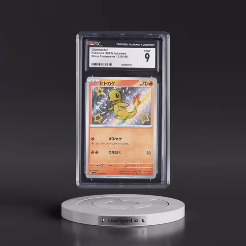2023 Pokémon Sv4a-Shiny Treasure EX #210 Charmander - S (CGC 9 MINT)