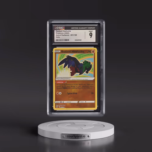 Astral Radiance #081/189 Radiant Hawlucha - Holo (CGC 9 MINT)