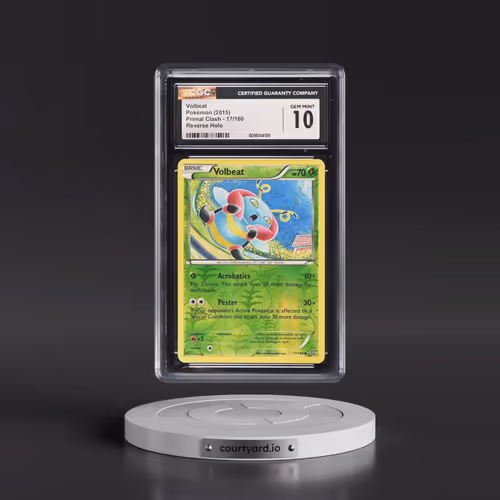 2015 Primal Clash #17/160 Volbeat - Reverse Holo (CGC 10 GEM MINT)