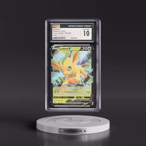 2023 Crown Zenith #013/159 Leafeon V - Holo (CGC 10 GEM MINT)