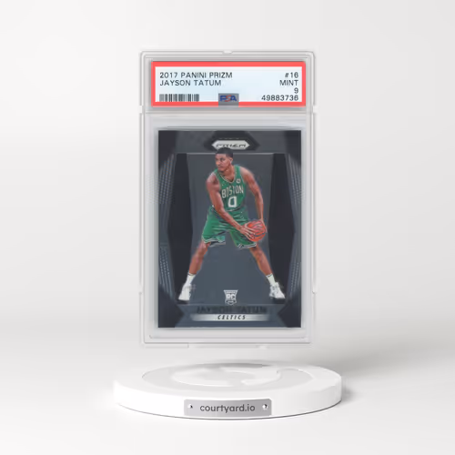 2017 Panini Prizm #16 Jayson Tatum (PSA 9 MINT)