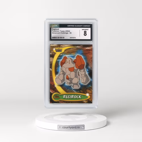 2004 Advanced Challenge #56 Regirock (CGC 8 NM-MT)