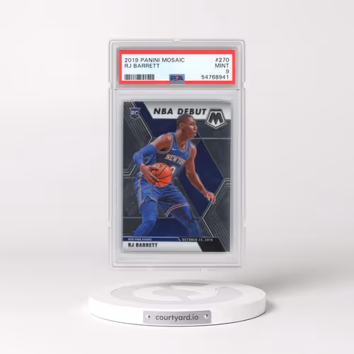 2019 Panini Mosaic #270 RJ Barrett (PSA 9 MINT)
