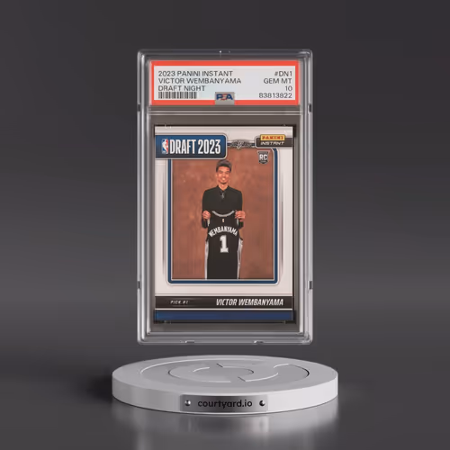 2023 Panini Instant Draft Night #DN1 Victor Wembanyama (PSA 10 GEM MINT)