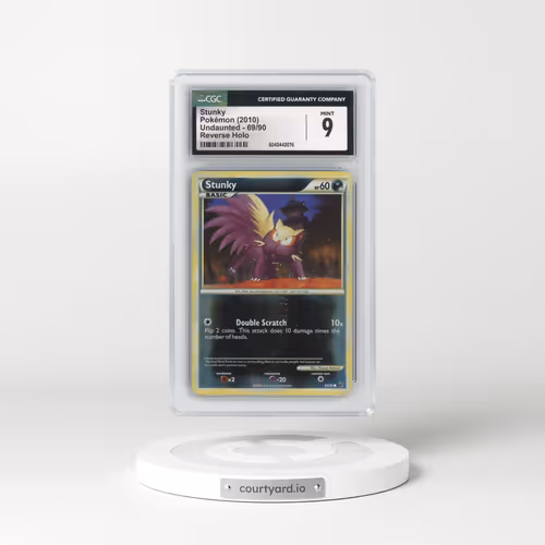 2010 Undaunted #69/90 Stunky - Reverse Holo (CGC 9 MINT)