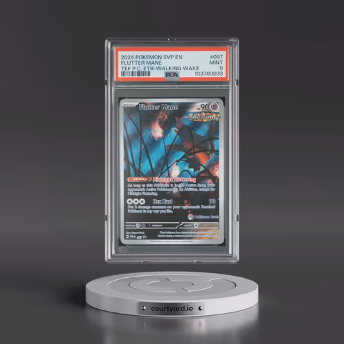 2024 Pokémon Svp EN-SV Black Star Promo #097 Flutter Mane - Temporal Forces Pokemon Center Elite Tra