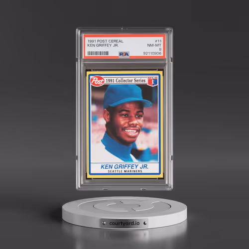 1991 Post Cereal #11 Ken Griffey Jr (PSA 8 NM-MT)