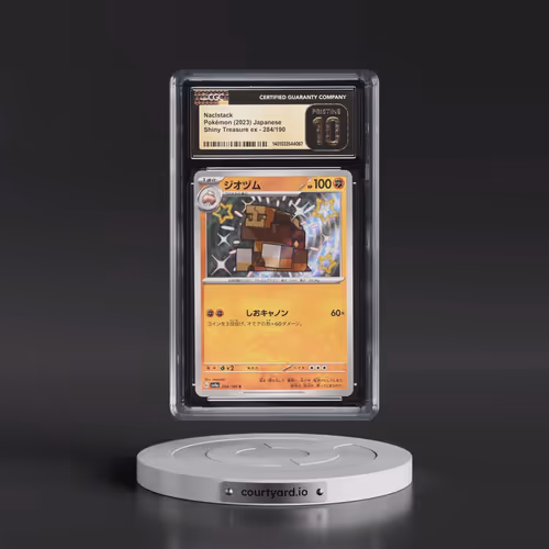 2023 Shiny Treasure ex #284/190 Naclstack - Shiny Rare Holo (CGC 10 PRISTINE)