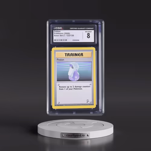 2000 Base Set 2 #122/130 Potion (CGC 8 NM-MT)