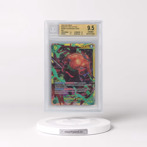 2024 One Piece Wings of the Captain #118 Roronoa Zoro (BGS 9.5 GEM MINT)