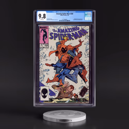 Amazing Spider-Man #260 CGC 9.8 White Pages (Marvel Comics, 1/85) - Universal
