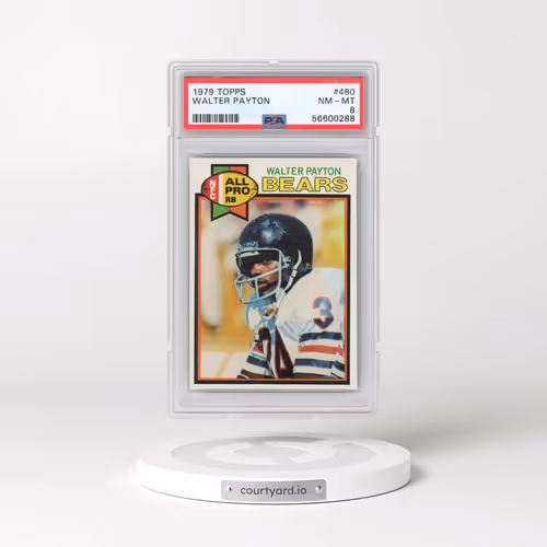 1979 Topps #480 Walter Payton (PSA 8 NM-MT)