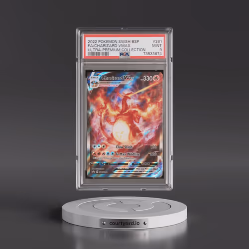 2022 Pokémon Swsh Black Star Promo #261 Charizard Vmax - Full Art Sword & Shield Ultra-Premium Colle