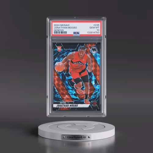 2024 Panini Mosaic #235 Jonathan Mogbo - Genesis (PSA 10 GEM MINT)