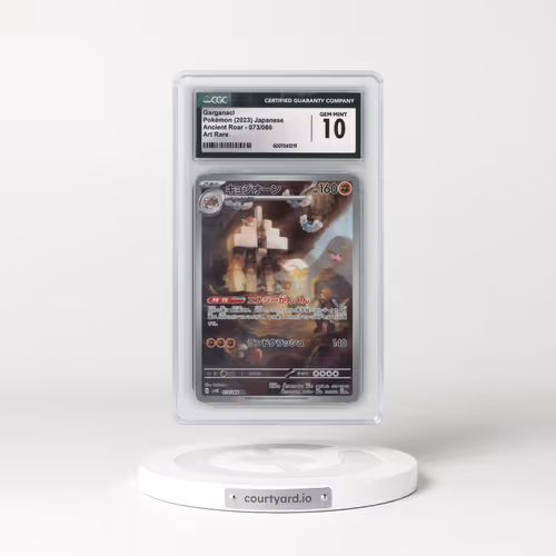 2023 Ancient Roar #073/066 Garganacl - Art Rare Holo (CGC 10 GEM MINT)