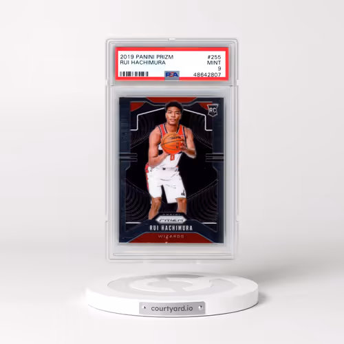 2019 Panini Prizm #255 Rui Hachimura (PSA 9 MINT)