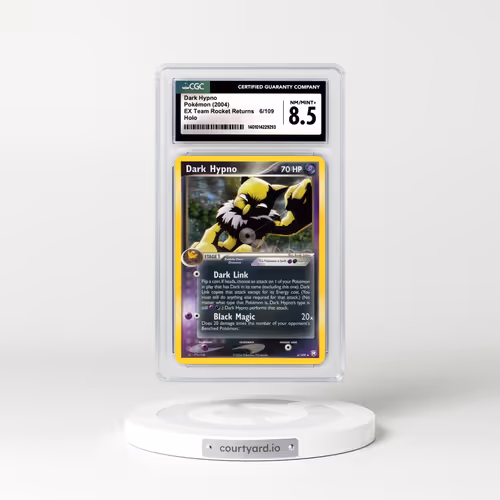 2004 EX Team Rocket Returns #6 Dark Hypno - Holo (CGC 8.5 NM-MT+)
