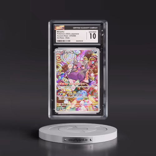 2023 Pokémon Sv4k-Ancient Roar #076 Morpeko - Art Rare (CGC 10 GEM MINT)