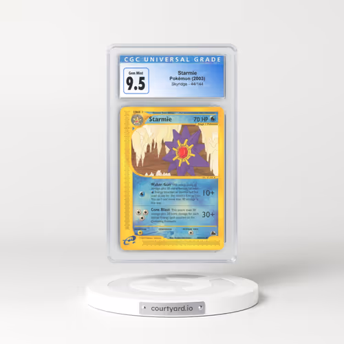 2003 Skyridge #44 Starmie - e-Card Symbol (CGC 9.5 GEM MINT)