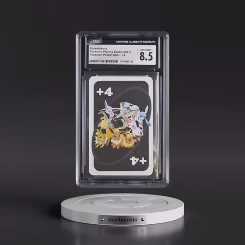 2021 Pokémon Pocket UNO (2021 Pocket Monsters Back) #+4 Eeveelutions (CGC 8.5 NM-MT+)