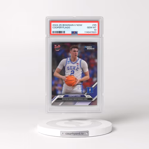 2024-25 Bowman U Now #95 Cooper Flagg (PSA 10 GEM MINT)