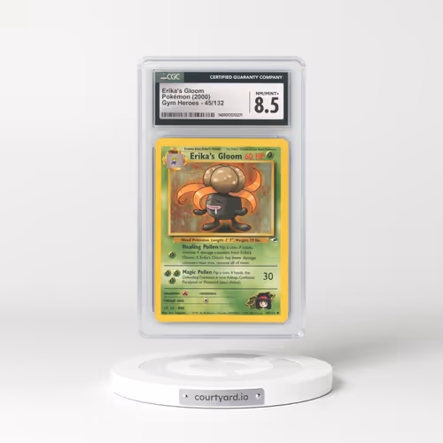 2000 Gym Heroes #45/132 Erika's Gloom (CGC 8.5 NM-MT+)
