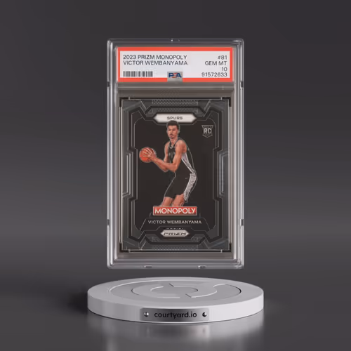 2023 Panini Prizm Monopoly #81 Victor Wembanyama (PSA 10 GEM MINT)
