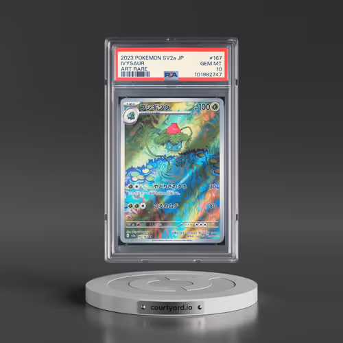 2023 Pokémon Sv2a-Pokemon 151 #167 Ivysaur - Art Rare (PSA 10 GEM MINT)