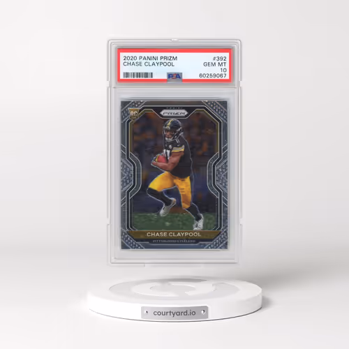 2020 Panini Prizm #392 Chase Claypool (PSA 10 GEM MINT)