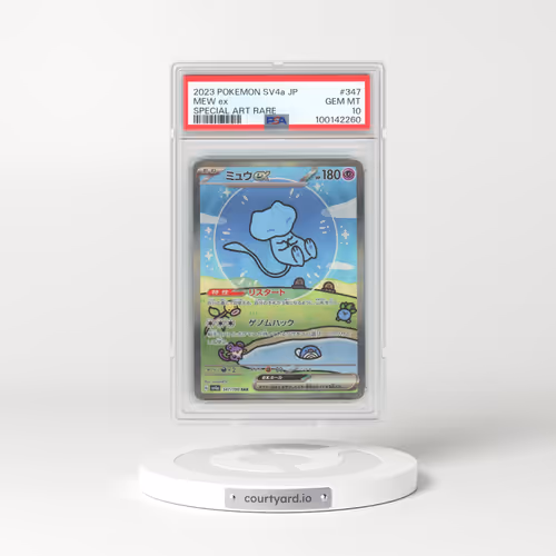 2023 Pokémon Sv4a-Shiny Treasure EX #347 Mew EX - Holo Special Art Rare (PSA 10 GEM MINT)