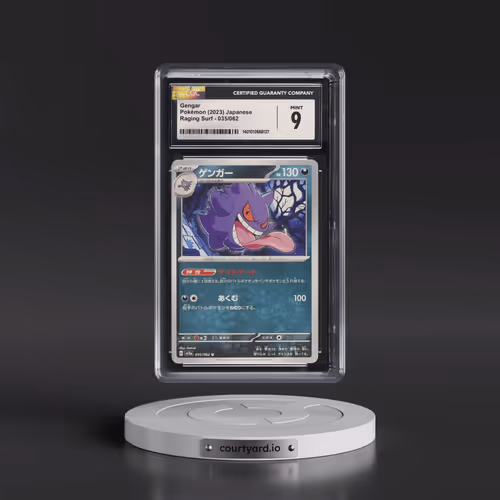 2023 Raging Surf #035/062 Gengar (CGC 9 MINT)