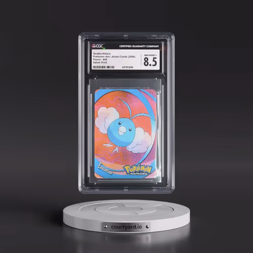 2004 Pokémon Advanced Action Cards (2004 Panini) - English #45 Swablu/Altaria - Italian Print (Panin