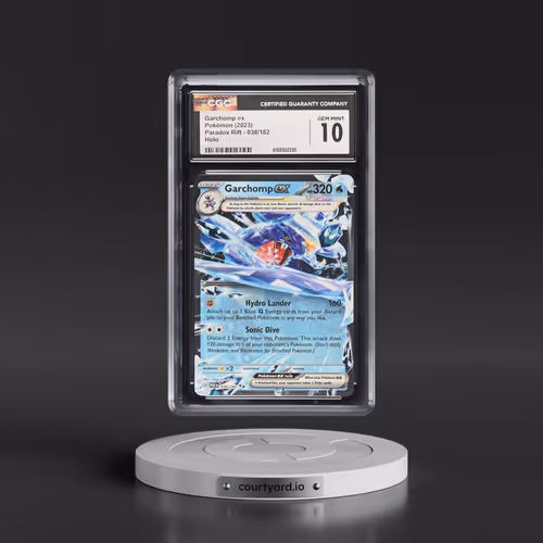 2023 Paradox Rift - PAR EN #038/182 Garchomp ex - Holo (CGC 10 GEM MINT)