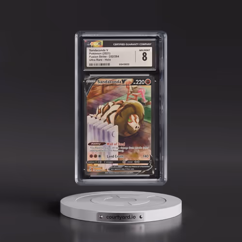 2019 Fusion Strike #252/264 Sandaconda V - Ultra Rare Holo (CGC 8 NM-MT)