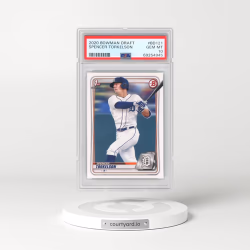 2020 Bowman Draft #BD121 Spencer Torkelson (PSA 10 GEM MINT)