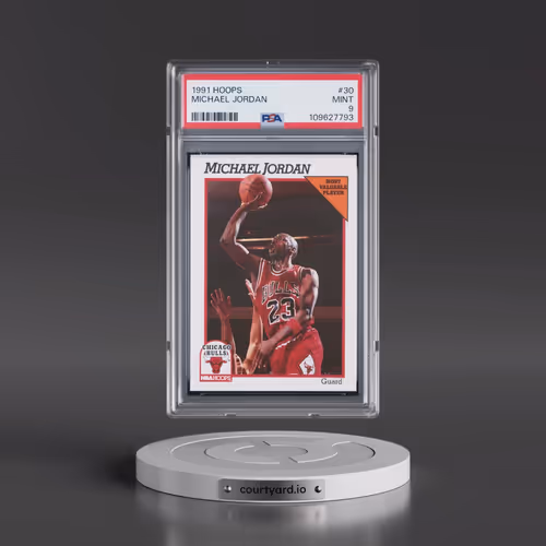 1991 Hoops #30 Michael Jordan (PSA 9 MINT)