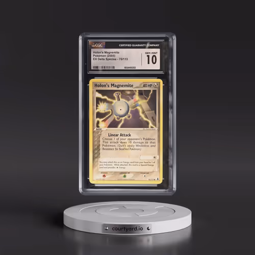 2005 Pokémon EX Delta Species #70 Holon's Magnemite (CGC 10 GEM MINT)